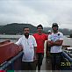 Jonca, Nilton e Fernando no Ferry boat